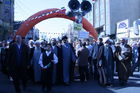 حضور در راهپیمایی 22 بهمن