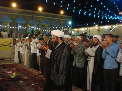 مراسم احیاء نیمه شعبان در مسجد امام حسن عسکری علیه السلام