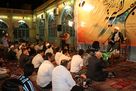 مراسم احیاء نیمه شعبان در مسجد امام حسن عسکری علیه السلام