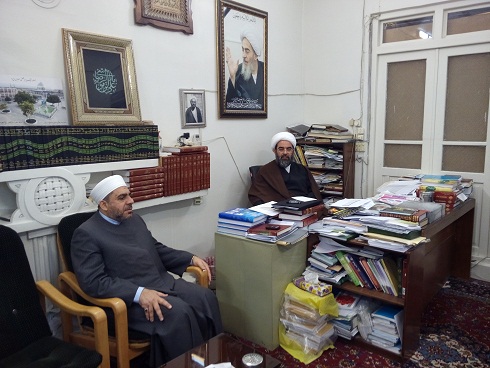 دیدار با شیخ محمد کتمتو (نائب رئيس اتحاديه علماء شام)