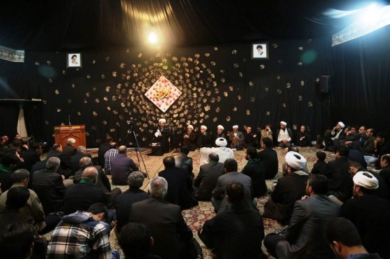 سخنرانی در مؤسسه بوي سيب به مناسبت شب هفتم شهادت امام حسين(ع)