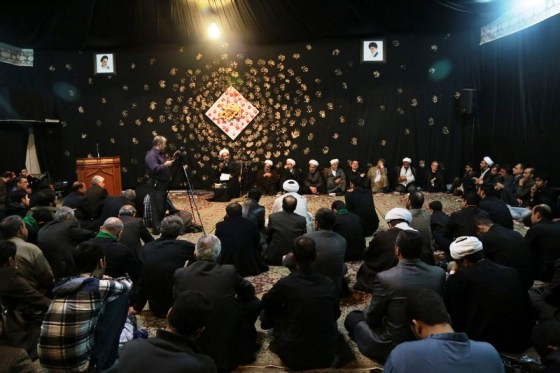 سخنرانی در مؤسسه بوي سيب به مناسبت شب هفتم شهادت امام حسين(ع)