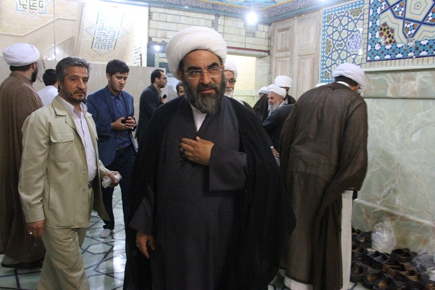 حضور در مراسم افتتاح مسجد امام حسن عسکری(ع)
