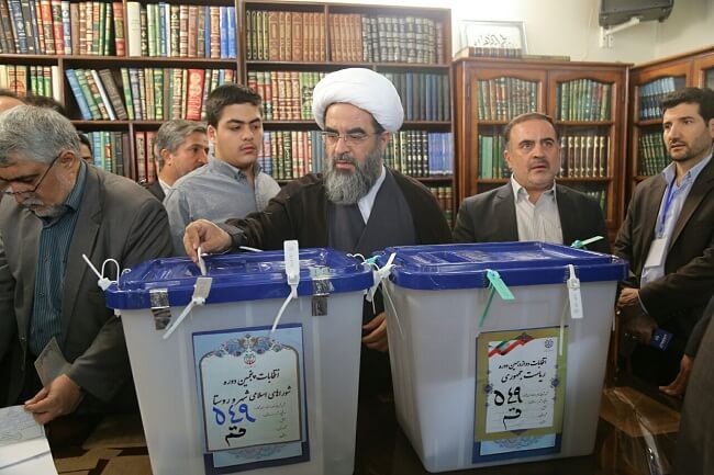شرکت معظم له در انتخابات دوازدهمين دوره رياست جمهوري و پنجمين دوره شوراي اسلامي شهر