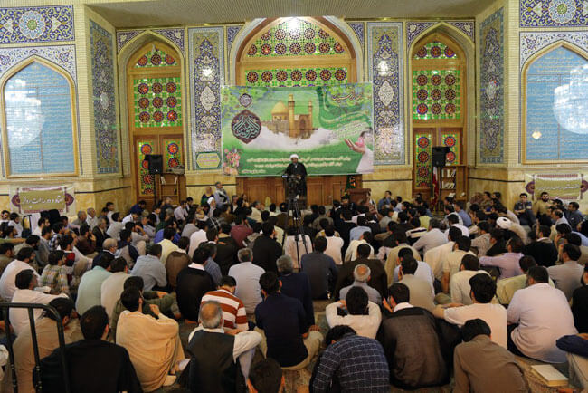 سخنراني در جمع معتکفین مسجد مقدس جمکران