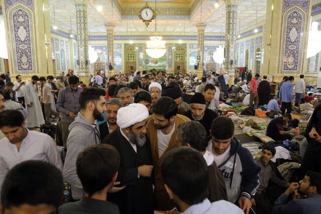 سخنراني در جمع معتکفین مسجد مقدس جمکران