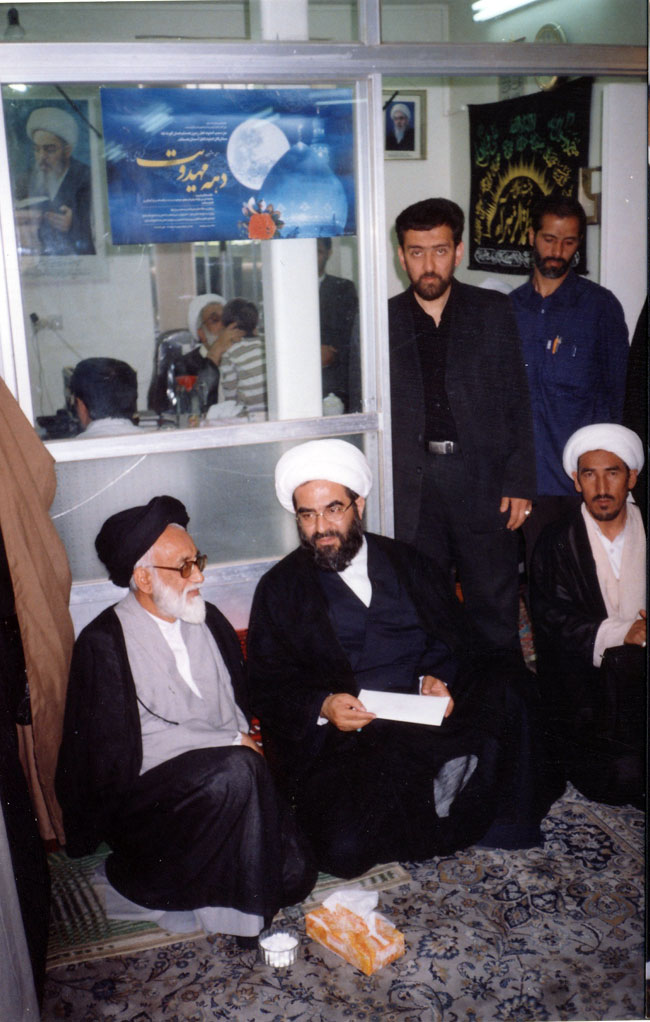 جلسه سالگرد مرحوم آيت الله العظمي فاضل لنکراني در دفتر مشهد