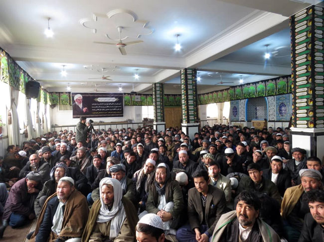 مراسم دوازدهمين سالگرد ارتحال حضرت آیت الله العظمی فاضل لنکرانی(قده) در کابل افغانستان
