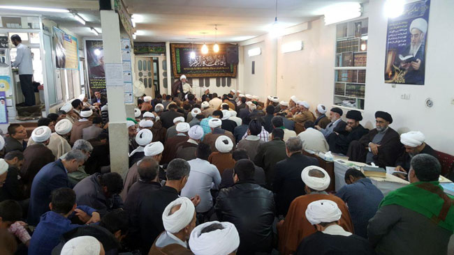 جشن عيد سعيد مبعث در دفتر مشهد با حضور معظم له
