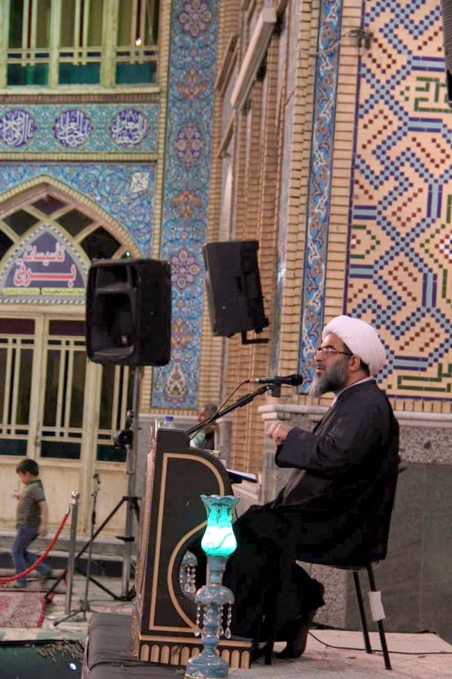 سخنرانی در مراسم احیاء شب 19 ماه رمضان در حرم محمد هلال بن علی(ع) آران و بیدگل 