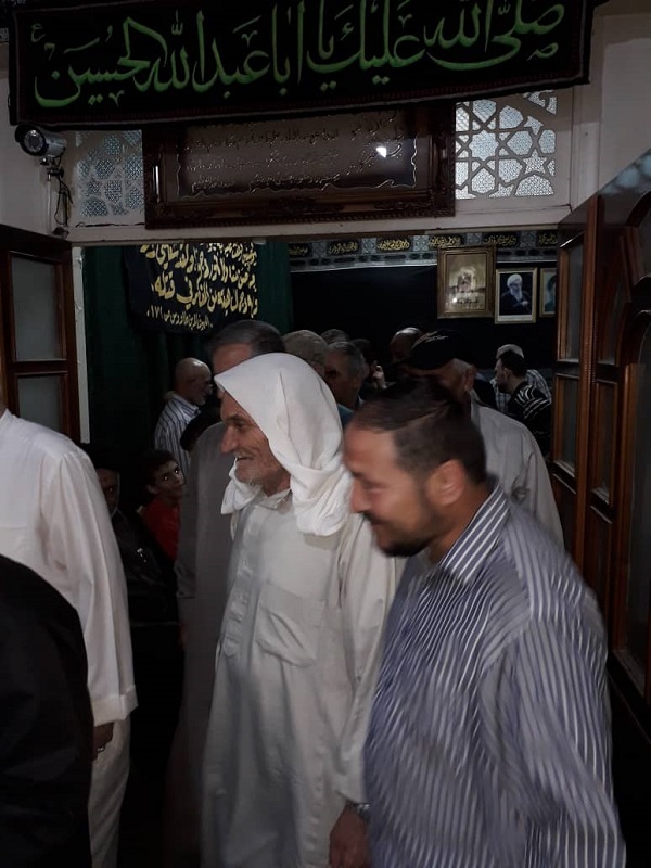 مراسم سوگواری شهادت امام حسين(ع) در مركز فقهي دمشق