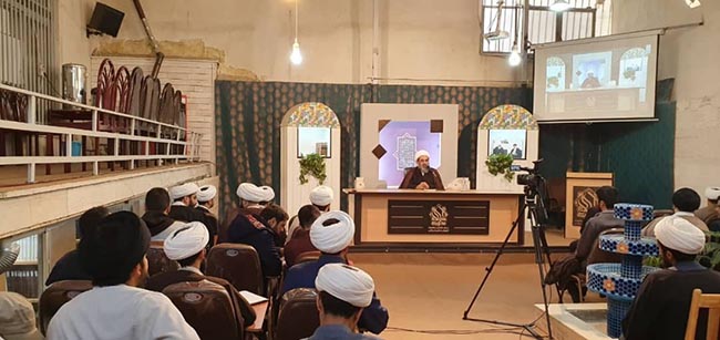 سخنرانی معظم له در جمع طلاب مرکز تخصصی تربیت مربی مذاهب اسلامی مشهد