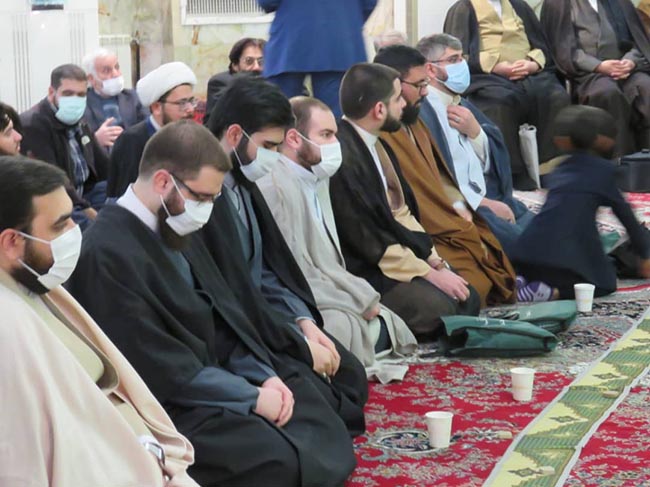 سخنرانی در جشن میلاد حضرت زهرا(س) و عمامه گذاری 10 نفر  از طلاب مدرسه علمیه احمدیه نارمک تهران
