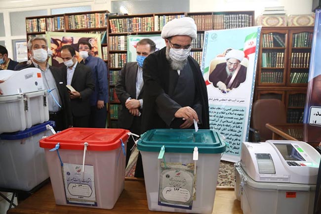 شرکت معظم له در انتخابات 28 خرداد 1400