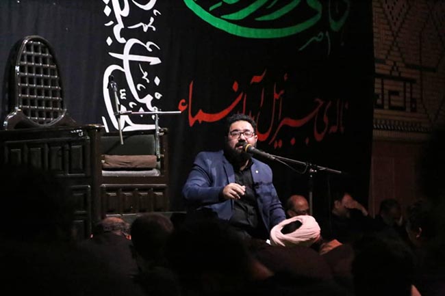 مراسم شب قدر(شب 21) در تکیه آسد حسن توسط آیت الله فاضل لنکرانی