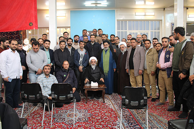 دیدار با جمعی از اعضای قرارگاه خاتم الانبیاء تهران