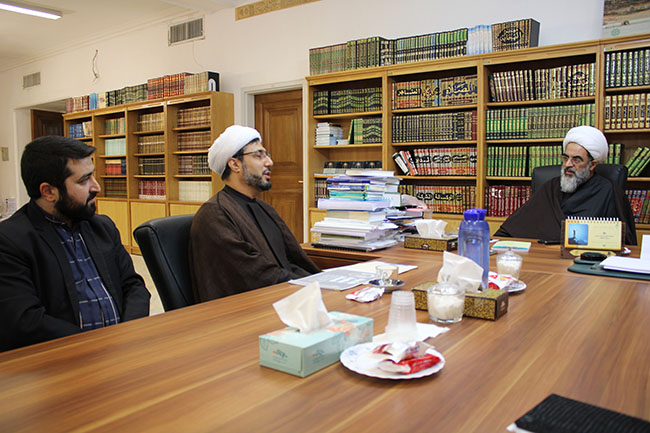 دیدار مسئول سازمان فرهنگ و ارتباطات اسلامی در قم