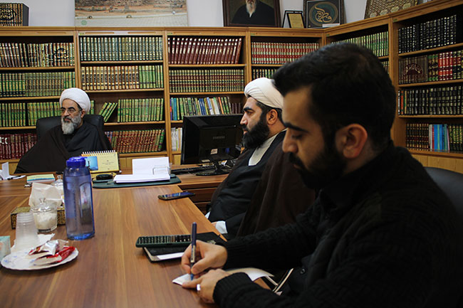 دیدار مسئول سازمان فرهنگ و ارتباطات اسلامی در قم