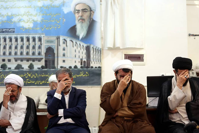 مراسم سوگواری شهادت امام محمد باقر(ع) در دفتر