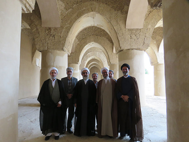 بازدید مسجد تاریخانه دامغان