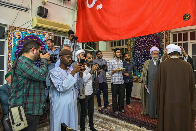 مراسم جشن 17 ربیع الاول و عمامه‌گذاری جمعی از طلاب