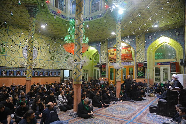 مراسم إحیاء شب 21 ماه مبارک رمضان