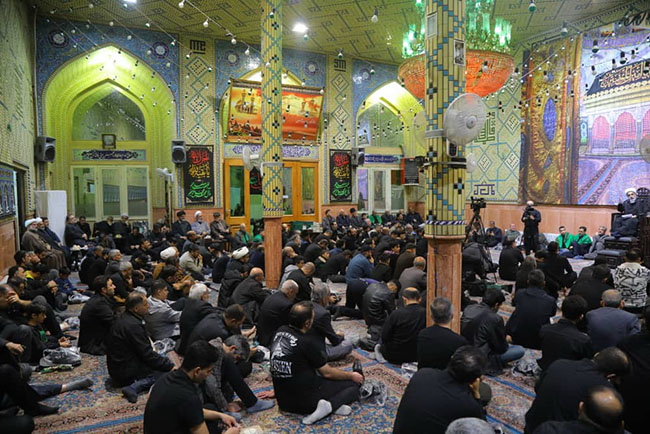 مراسم إحیاء شب 21 ماه مبارک رمضان