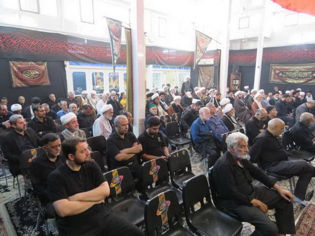 مراسم روضه هفتگی دفتر