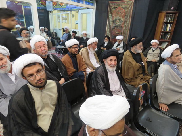 مراسم سالروز شهادت امام سجاد(ع) در حسینیه دفتر مرحوم آیت الله العظمی فاضل لنکرانی