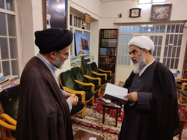 دیدار حجت‌الاسلام والمسلمین حسینی مدیر جامعه المصطفی در هندوستان