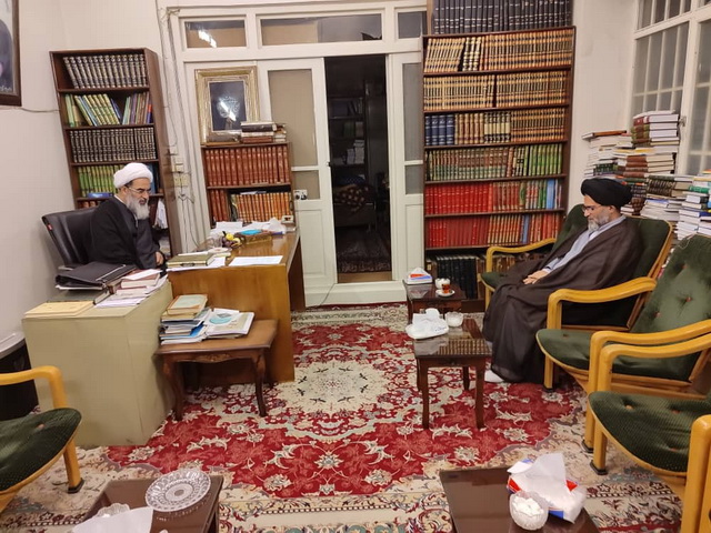 دیدار حجت‌الاسلام والمسلمین حسینی مدیر جامعه المصطفی در هندوستان