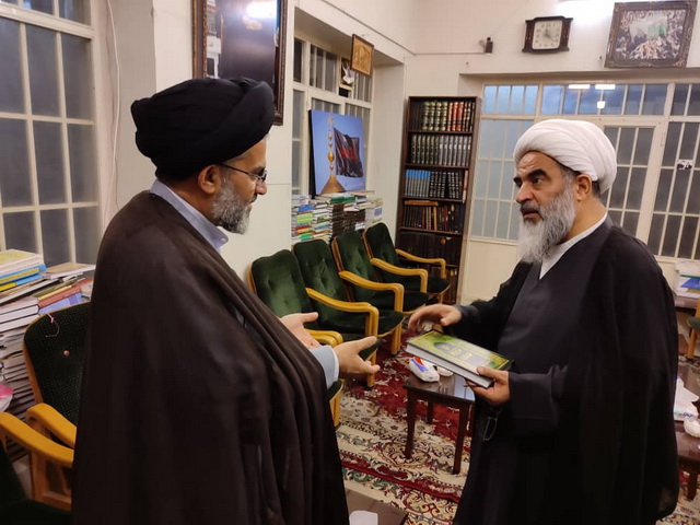 دیدار حجت‌الاسلام والمسلمین حسینی مدیر جامعه المصطفی در هندوستان