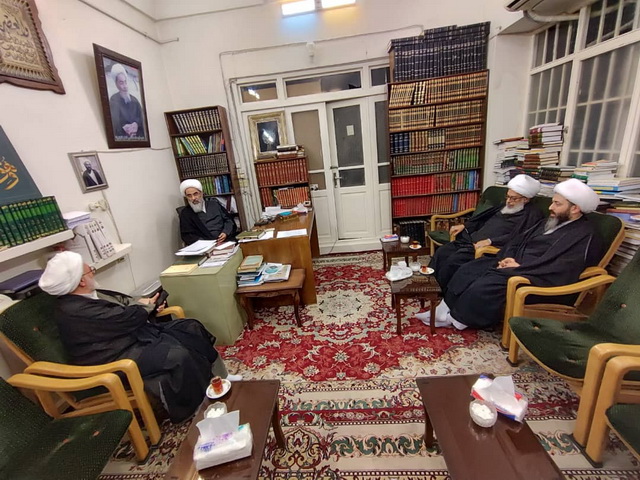 دیدار حجت‌الاسلام والمسلمین امینی امام جمعه شاهرود