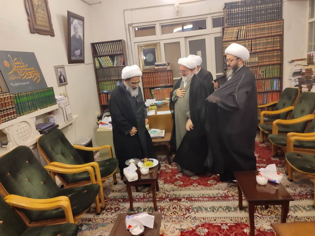 دیدار حجت‌الاسلام والمسلمین امینی امام جمعه شاهرود