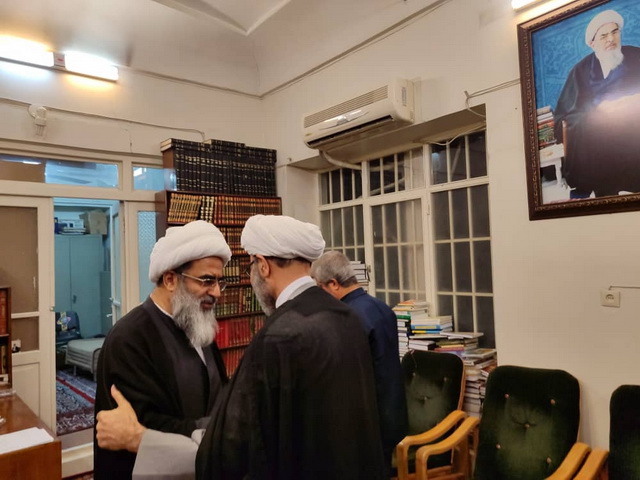 دیدار حجت الاسلام والمسلمین موسی پور رئیس شورای هماهنگی تبلیغات اسلامی کشور