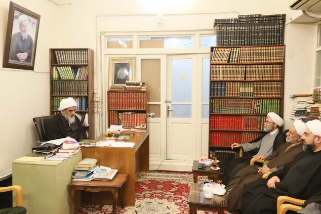 دیدار حجت الاسلام والمسلمین موسی پور رئیس شورای هماهنگی تبلیغات اسلامی کشور