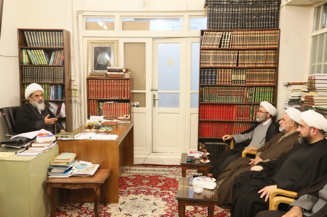 دیدار حجت الاسلام والمسلمین موسی پور رئیس شورای هماهنگی تبلیغات اسلامی کشور