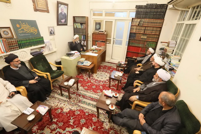 دیدار حجت الاسلام والمسلمین موسی پور رئیس شورای هماهنگی تبلیغات اسلامی کشور