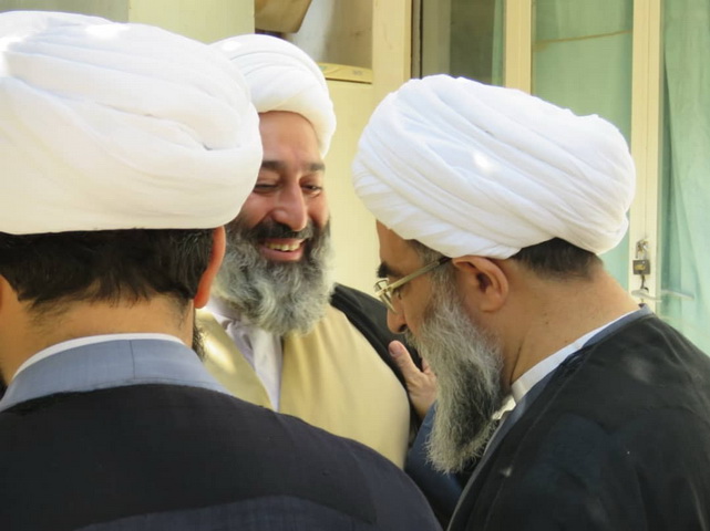 مراسم جشن ولادت پیامبر خدا(ص) و امام صادق(ع) و افتتاحیه دروس سال جدید مدرسه امام صادق(ع) قم