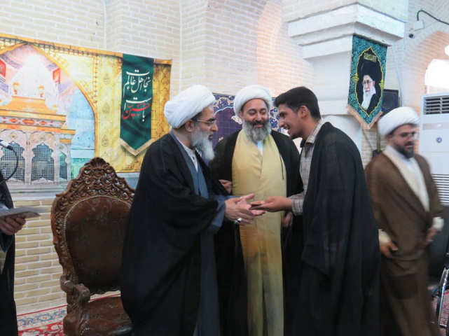 مراسم جشن ولادت پیامبر خدا(ص) و امام صادق(ع) و افتتاحیه دروس سال جدید مدرسه امام صادق(ع) قم