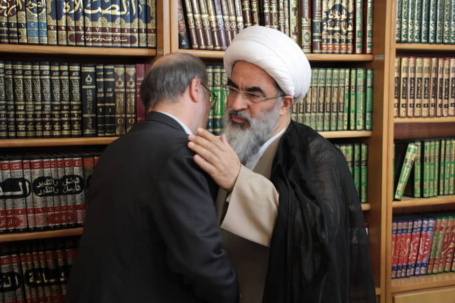 دیدار دکتر محمدمهدی احمدی معاون هنری و مدیرکل حوزه ریاست وزارت فرهنگ و ارشاد اسلامی