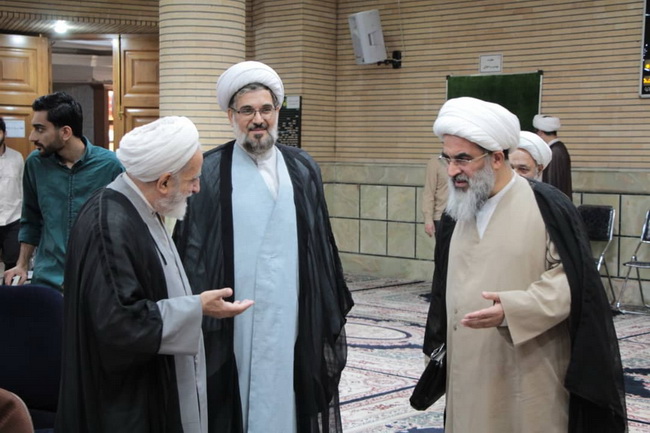 درس اخلاق حضرت آیت الله فاضل لنکرانی در جمع دانش پژوهان و اساتید مجتمع آموزشی پژوهشی ائمه اطهار(ع)