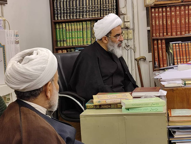 دیدار مسئولین مؤسسه پژوهشی کریمه اهل بیت(ع)