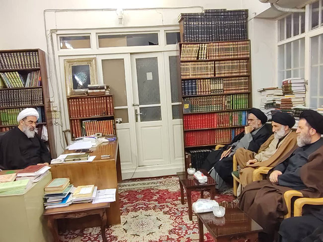 دیدار مسئولین مؤسسه پژوهشی کریمه اهل بیت(ع)