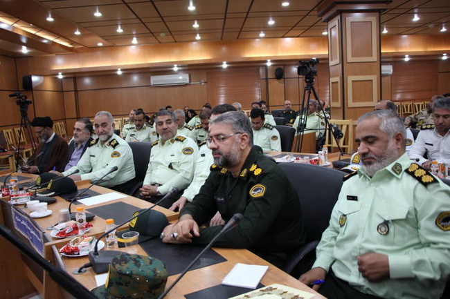 دیدار فرماندهان و مدیران انتظامی استان قم