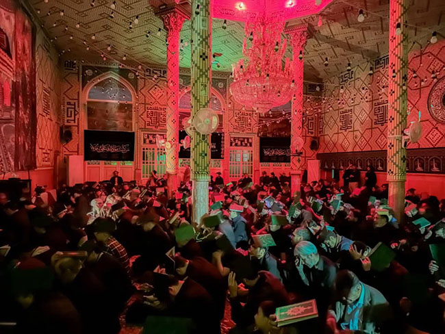 مراسم إحیای شب ۲۳ ماه مبارک رمضان