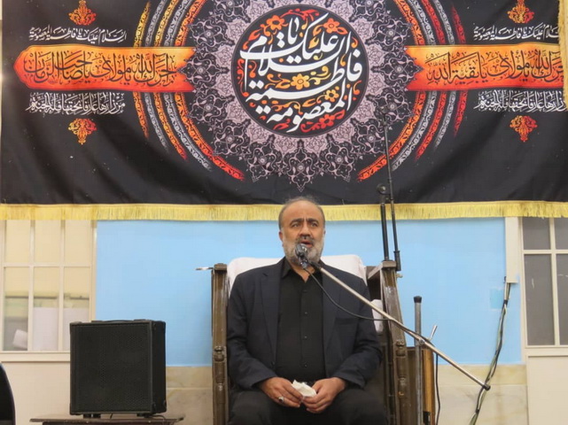 مراسم سوگواری رحلت حضرت فاطمه معصومه(سلام الله علیها) در دفتر