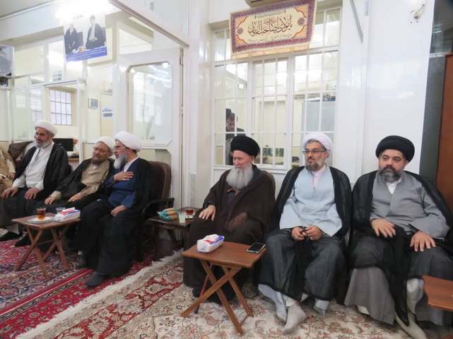 مراسم سوگواری رحلت حضرت فاطمه معصومه(سلام الله علیها) در دفتر