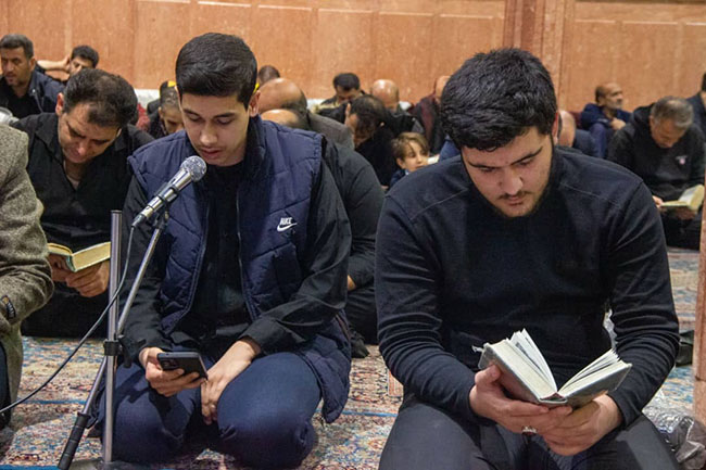 مراسم إحیای شب ۲۳ ماه مبارک رمضان