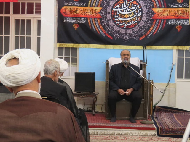 مراسم سوگواری رحلت حضرت فاطمه معصومه(سلام الله علیها) در دفتر